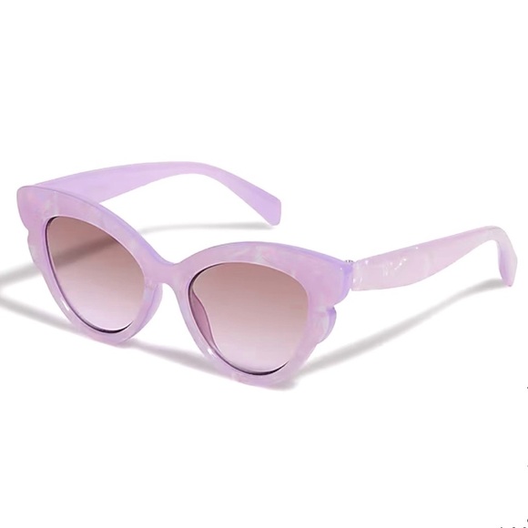 J. CREW Sunglasses Crewcuts Purple Butterfly Frame Wine Gradient Lens NWT - Picture 4 of 4